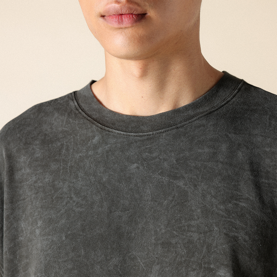 Mizuno Sportstyle FloraTech Long Sleeve Peat Charcoal
